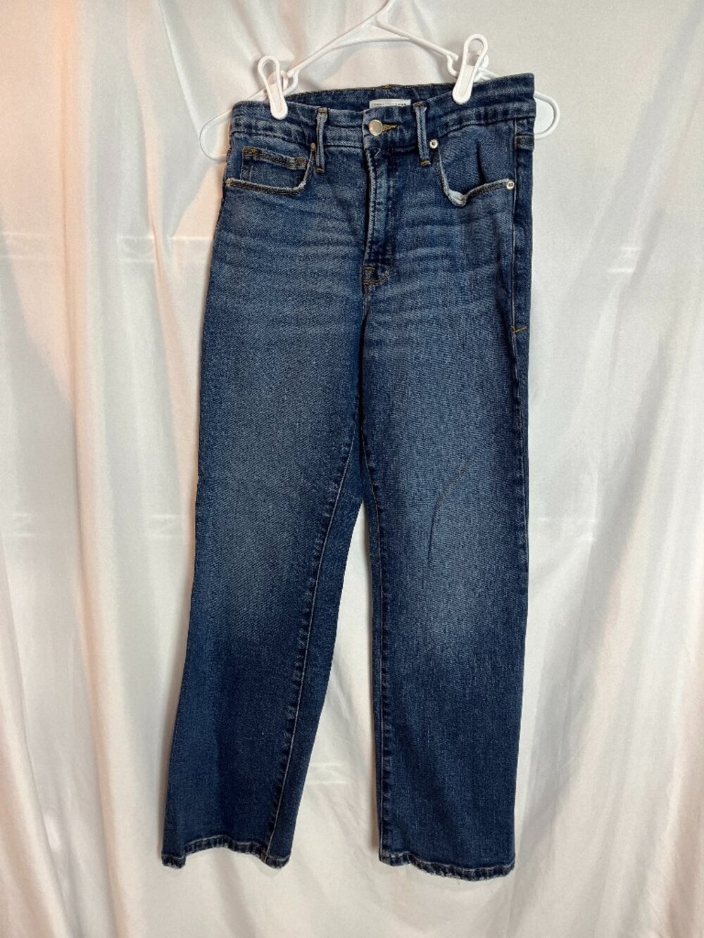 Women's Good American straight leg Jeans, Size 4/27